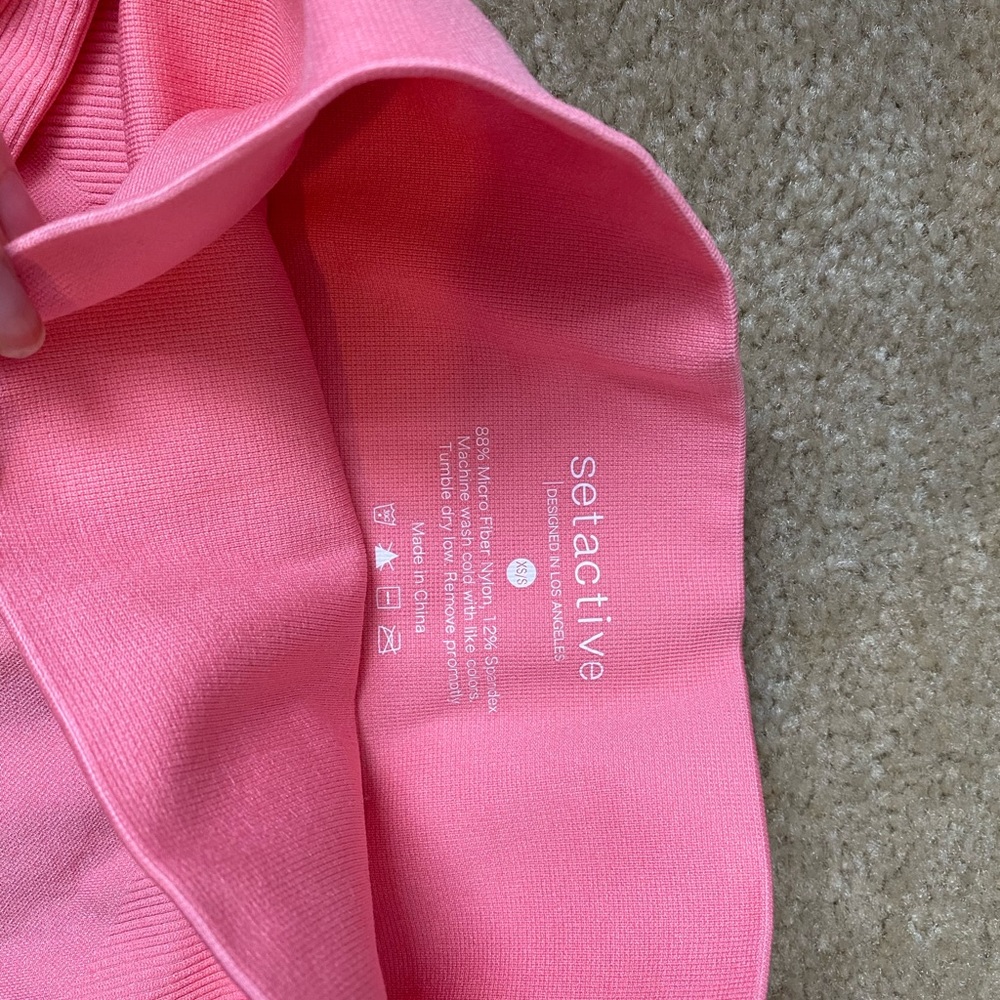 SETACTIVE pink leggings